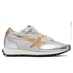 Golden Goose Marathon Sneakers, silver, Gold Women NIB
